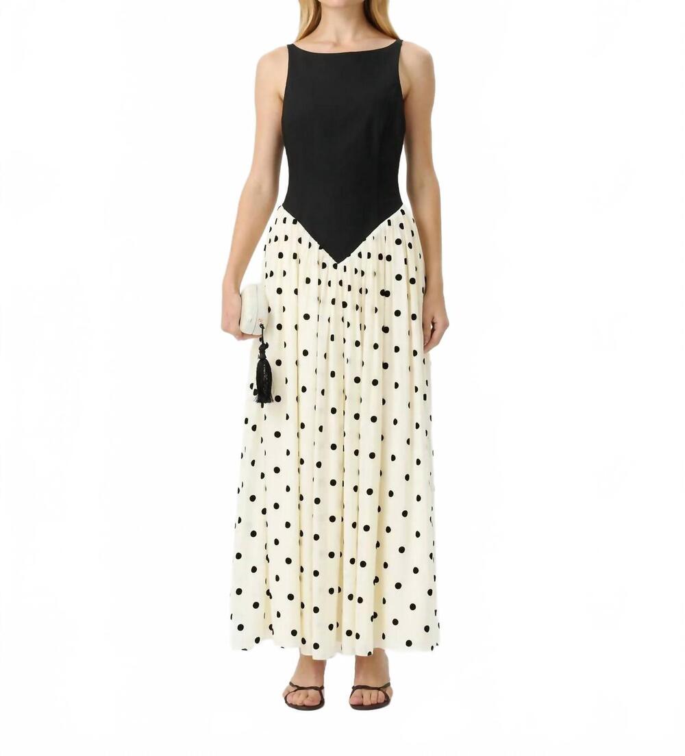 NEW ROAME pamela dress in heirloom dot